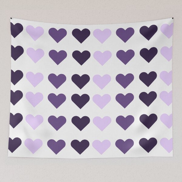 Item preview, Purple hearts designed and sold by PurpleAdventure.