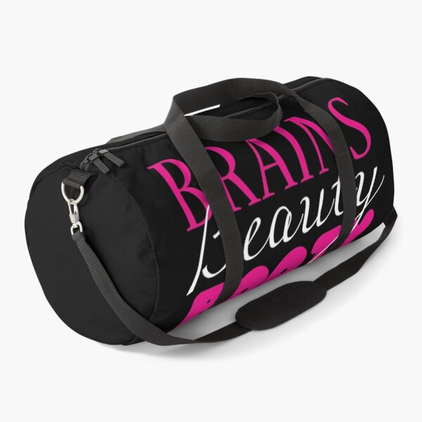 Item preview, Brains Beauty Booty Cute Sassy Sexy Quote designed and sold by sillyquestions.