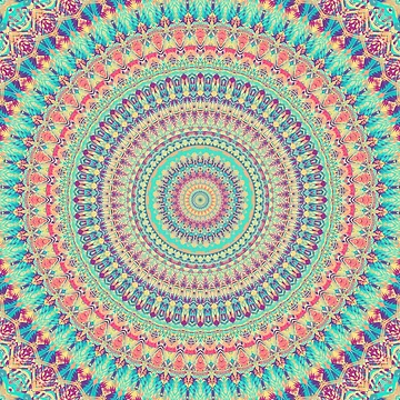 Artwork thumbnail, Mandala 191 by Mandala Of Life