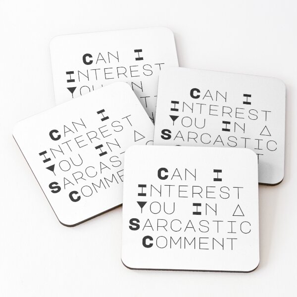 Item preview, Can I Interest You In A Sarcastic Comment designed and sold by Snorg  Tees ⭐⭐⭐⭐⭐.