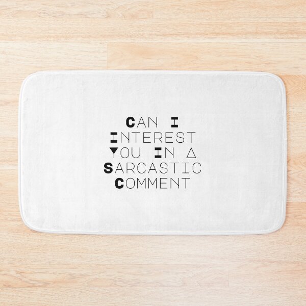 Item preview, Can I Interest You In A Sarcastic Comment designed and sold by Snorg  Tees ⭐⭐⭐⭐⭐.