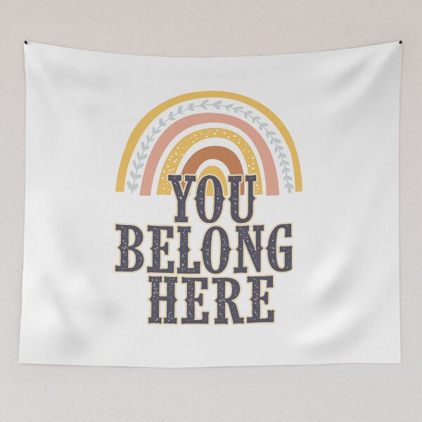 Item preview, You Belong Here | Encouragement, Growth Mindset designed and sold by SouthPrints.