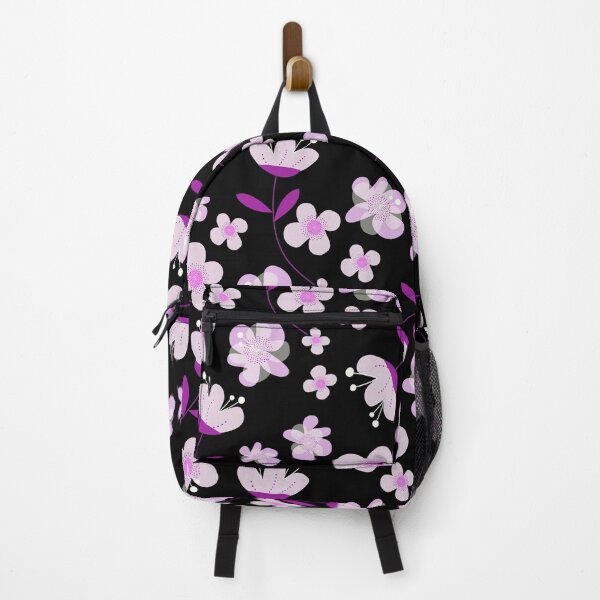Item preview, Spring Blooms Black designed and sold by mirimo.