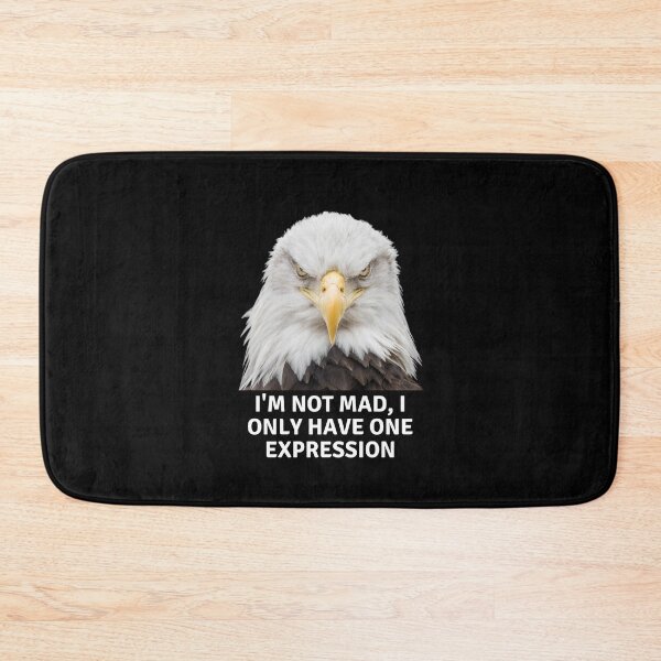 Item preview, Bald eagle with only one expression designed and sold by Vicente Saenz jr.