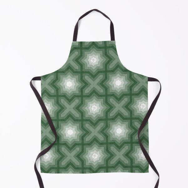 Aperçu de l'œuvre Nuances d'étoile de marbre vert chasseur créée et vendue par PatternSalad.