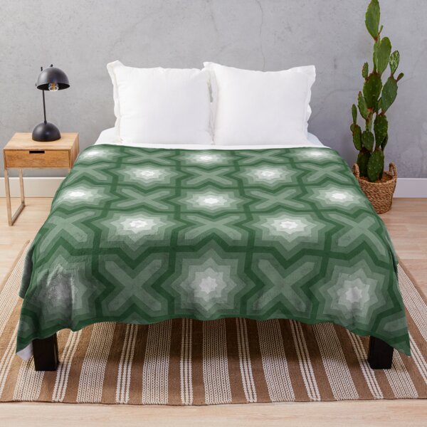 Aperçu de l'œuvre Nuances d'étoile de marbre vert chasseur créée et vendue par PatternSalad.