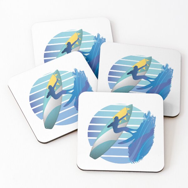 Item preview, Surfing T Shirt Alien Surf Shirts Cool Surfer Tee Gift For Men Women Surfboard Longboard Graphic Vintage Days of Take Me To Your Beaches designed and sold by Laadel.
