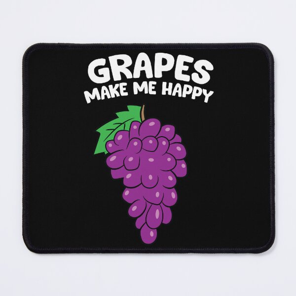Artikelvorschau, Weintraube - Grapes make me happy entworfen und verkauft von Mohja-Design.