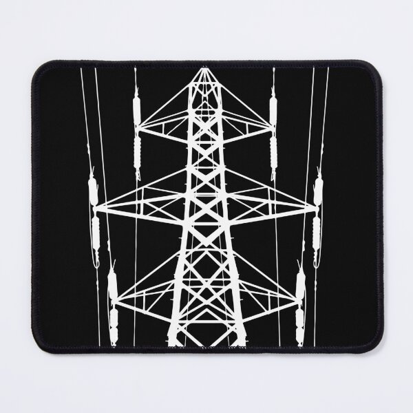 Item preview, PYLON. ELECTRICITY. ENERGY. POWER. WHITE designed and sold by 5hertz.