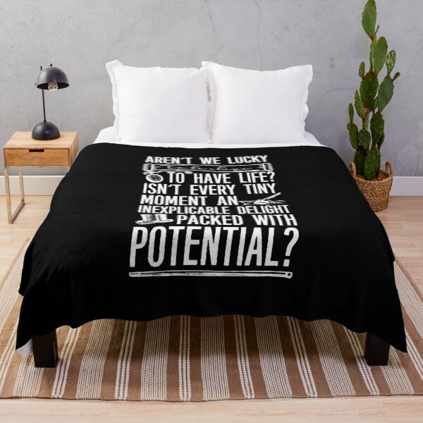 Item preview, "Aren't We Lucky to Be Alive" - Anne Lister's Quote in Gentleman Jack designed and sold by GJbyRequest.