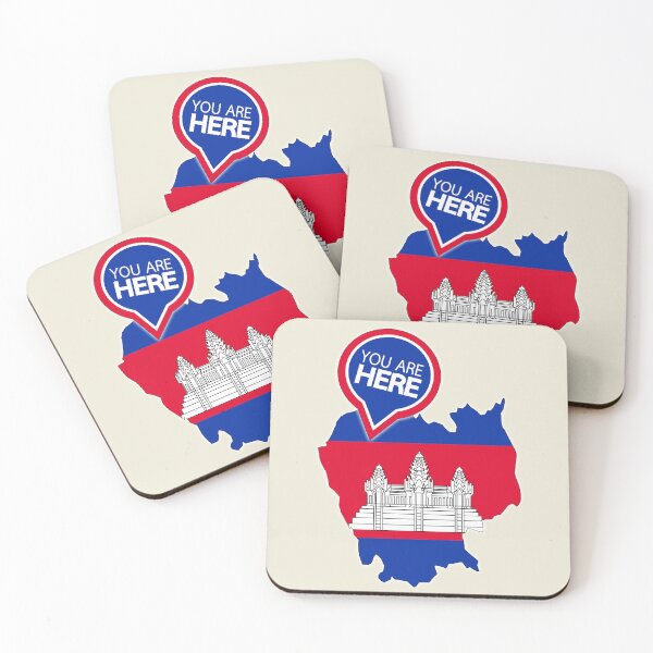 Item preview, Cambodia - You Are Here designed and sold by alessionastro.