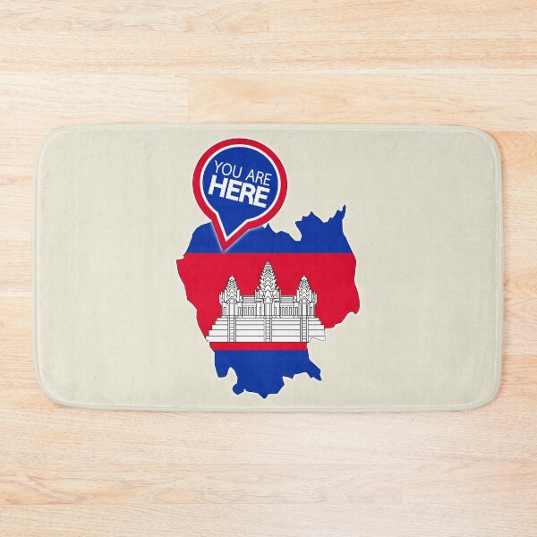 Item preview, Cambodia - You Are Here designed and sold by alessionastro.