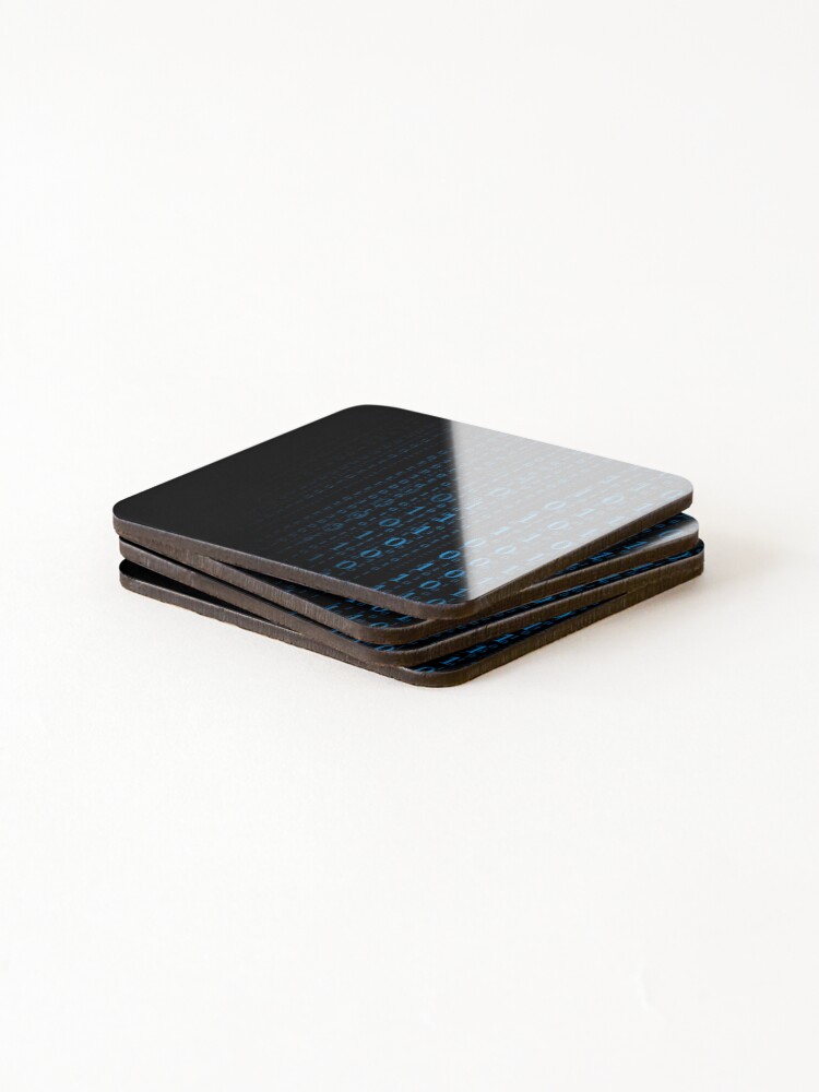 Thumbnail 4 of 5, Coasters (Set of 4), Code designed and sold by YourCastle.
