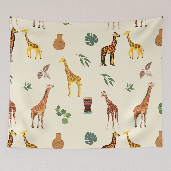 Item preview, Africa Themed Giraffe Collection designed and sold by silviaol.