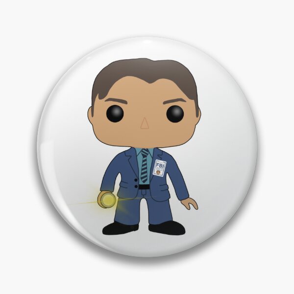 Artikelvorschau, Fox Mulder Funko-Pop-Zeichnung entworfen und verkauft von DanaScully0709.