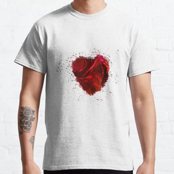 Cherry Red Love Heart Classic T-Shirt
