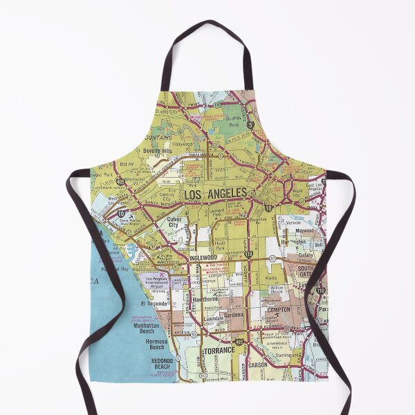 Item preview, Los Angeles Map designed and sold by StudioEmilia.