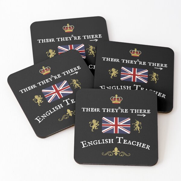 Item preview, THEIR THEY'RE THERE ENGLISH TEACHER  designed and sold by Krafty  Arts Studio.