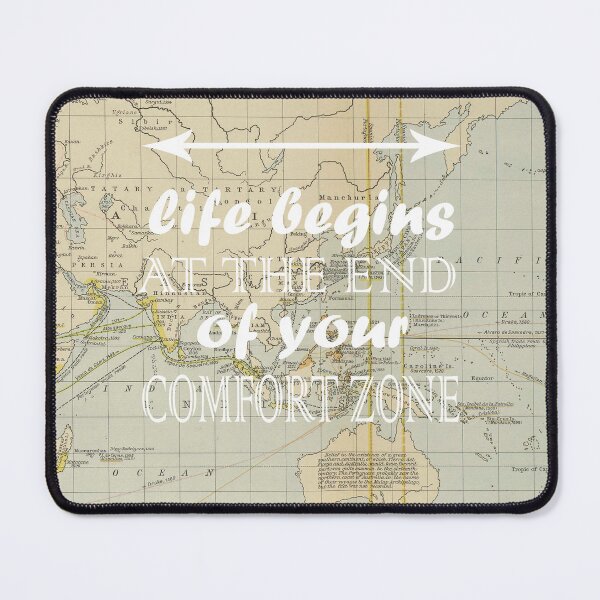 Item preview, Life Begins at the End of your Comfort Zone designed and sold by Adidit.