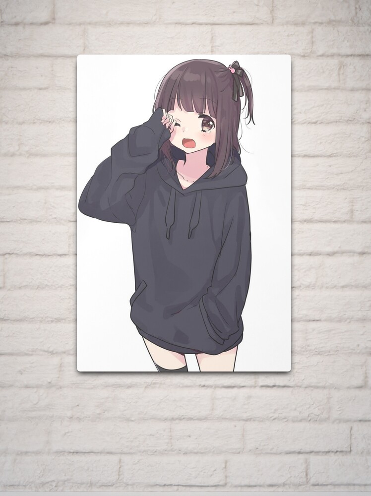 Manga girl clearance hoodie