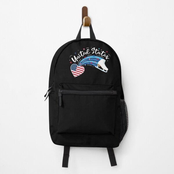 Item preview, Figure Skating USA (Black Background) designed and sold by TripleTriple.