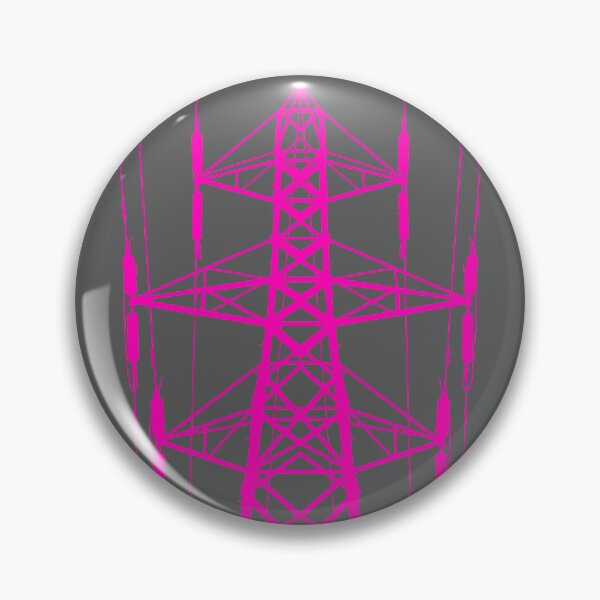 Item preview, PYLON. ELECTRICITY. ENERGY. POWER. PINK designed and sold by 5hertz.
