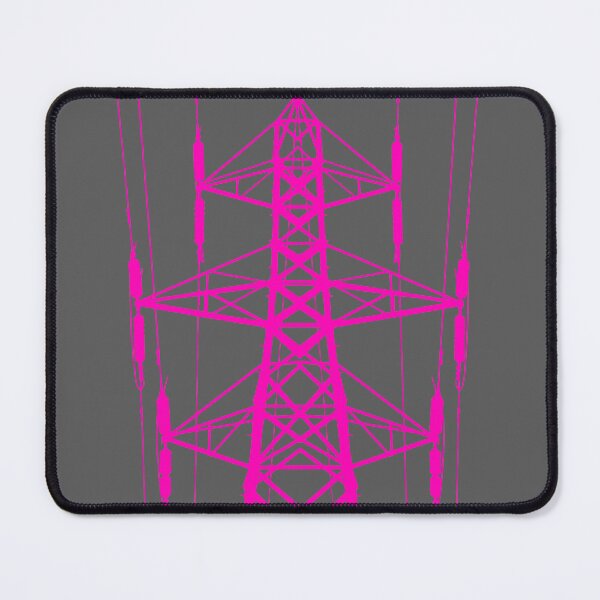 Item preview, PYLON. ELECTRICITY. ENERGY. POWER. PINK designed and sold by 5hertz.