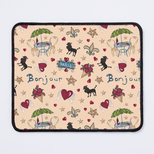 Item preview, Bonjour Paris! on Crème designed and sold by MarcyBrennanArt.