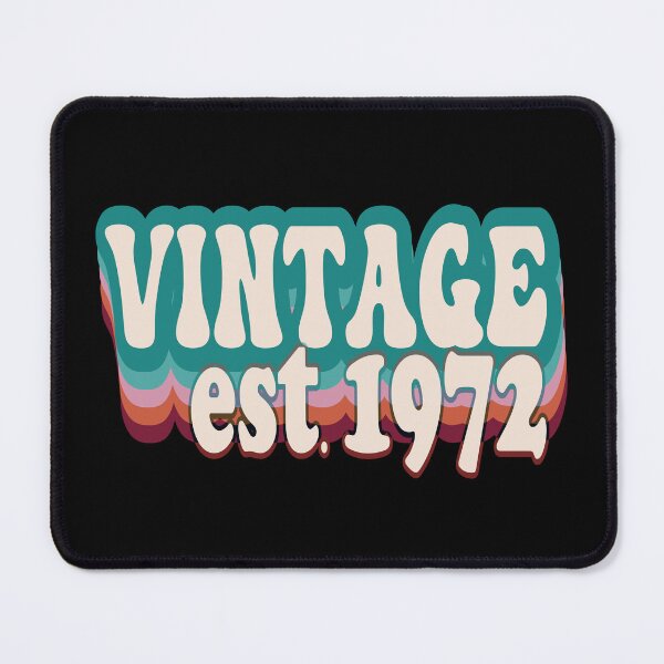 Item preview, Vintage 1972 Established Retro Graphic designed and sold by DPlumDesign.