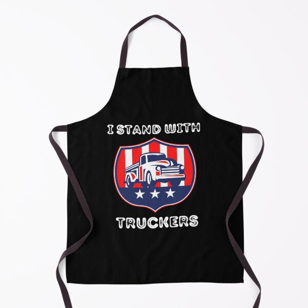 Item preview, I stand with truckers, Vintage, retro design for truckers designed and sold by trendyshopy.