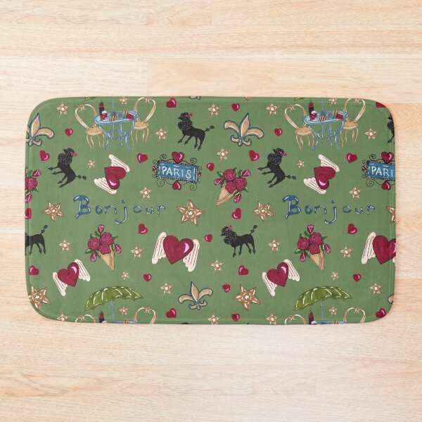 Item preview, Bonjour Paris! on Vert designed and sold by MarcyBrennanArt.
