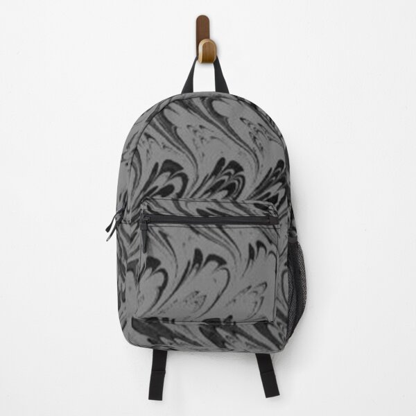 Item preview, Vintage Swirls and Waves Charcoal Black designed and sold by SaraValor.