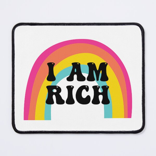 Item preview, I AM RICH AFFIMATION designed and sold by Chaotically Cutee.