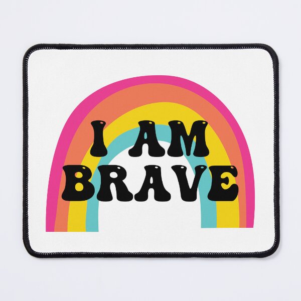 Item preview, I AM BRAVE AFFIRMATION  designed and sold by Dollydollys.