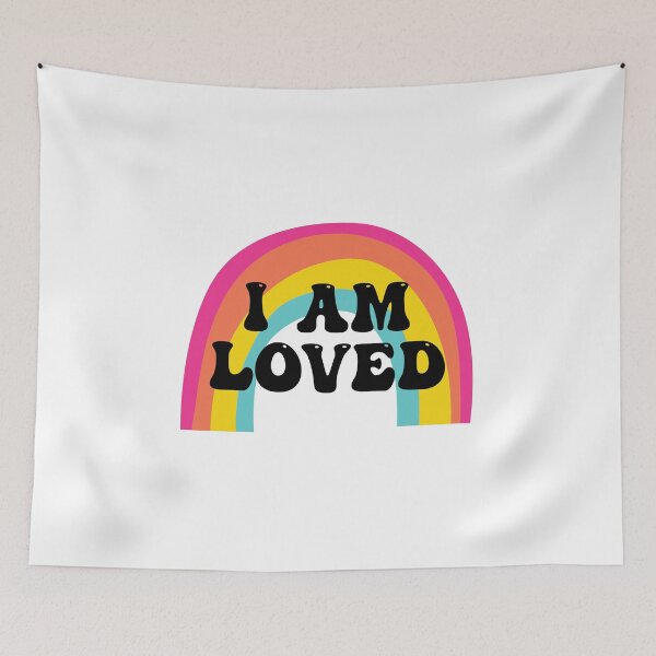 Item preview, I AM LOVED AFFIRMATION designed and sold by Chaotically Cutee.