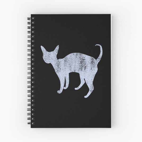 Item preview, Devon Rex Cat  silhouette in Blue designed and sold by Tanya Mihe.