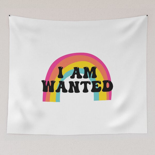 Item preview, I AM WANTED AFFIRMATION designed and sold by Chaotically Cutee.