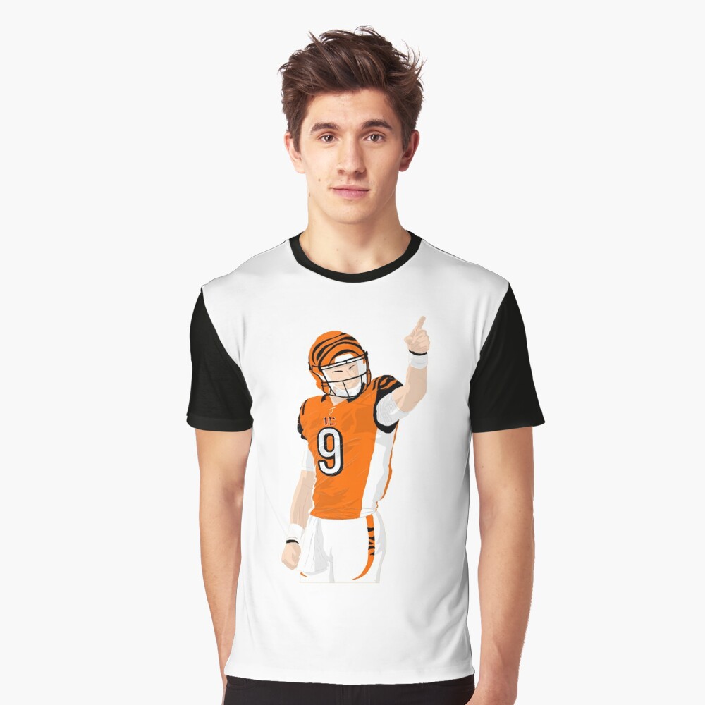 Joe Burrow Bengals White Active T-Shirt for Sale by ryanclark12