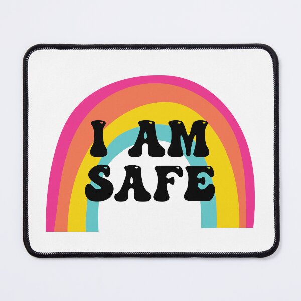 Item preview, I AM SAFE POSITIVE AFFIRMATION designed and sold by Dollydollys.
