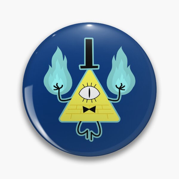 Item preview, Bill Cipher - Triangle from Gravity Falls designed and sold by ProfiTrollka.