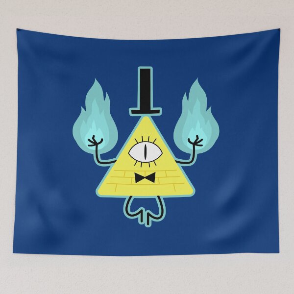Item preview, Bill Cipher - Triangle from Gravity Falls designed and sold by ProfiTrollka.