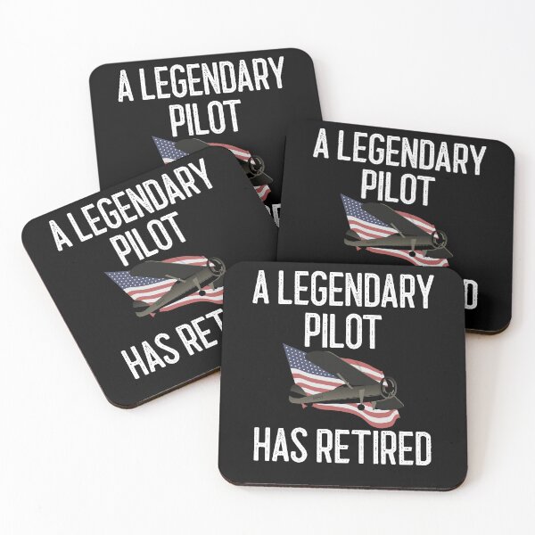 Item preview,  A Legendary Pilot Has Retired designed and sold by Studioapartment.