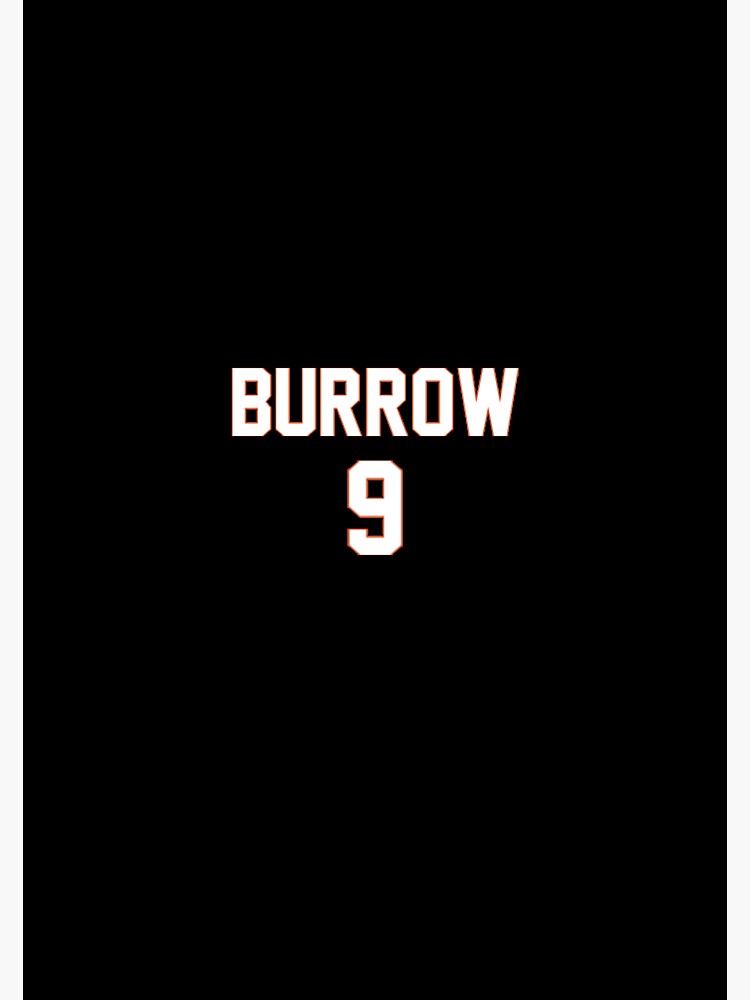 Joe Burrow Jersey Tee - Joe Burrow Jersey - Sticker