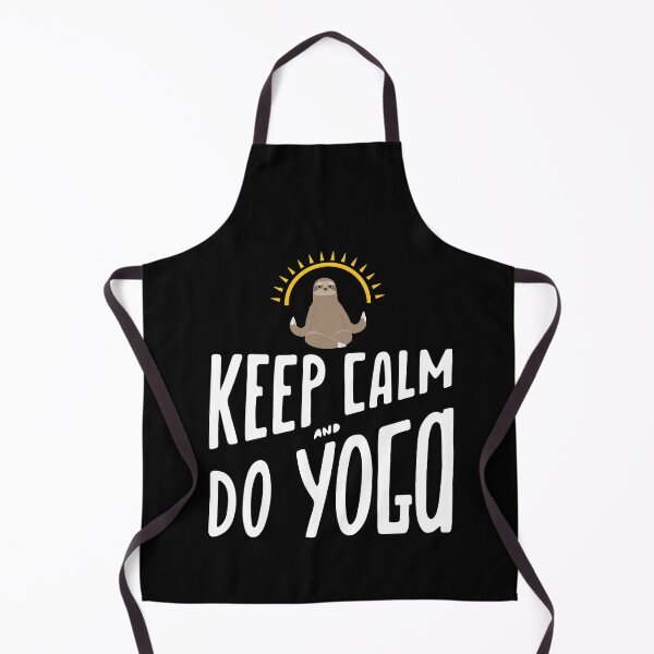Aperçu de l'œuvre keep Calm Yoga and Do Yoga créée et vendue par OMG Outfits .