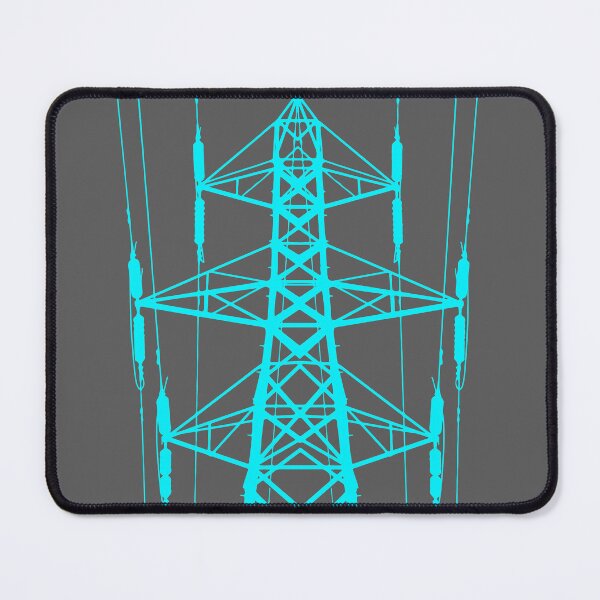 Item preview, PYLON. ELECTRICITY. ENERGY. POWER. BLUE designed and sold by 5hertz.