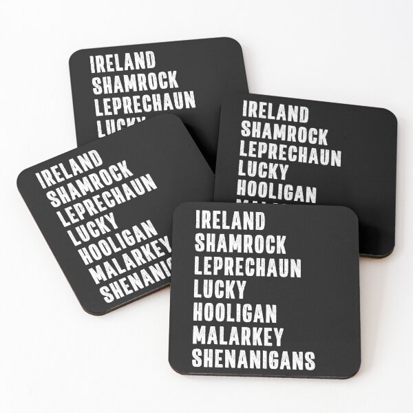 Item preview, Ireland shamrock lucky hooligan leprechaun shenanigans malarkey designed and sold by Krysanthe.
