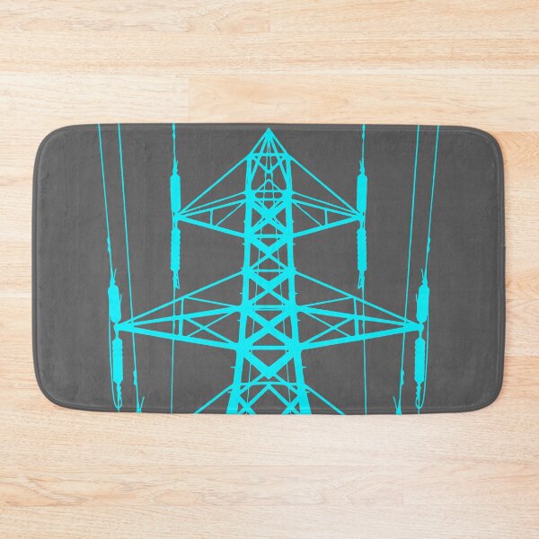 Item preview, PYLON. ELECTRICITY. ENERGY. POWER. BLUE designed and sold by 5hertz.