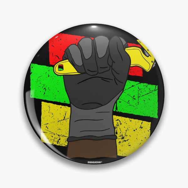 Item preview, Gloved Fist Coworker Swagazon Associate Black History Month designed and sold by Swagazon.