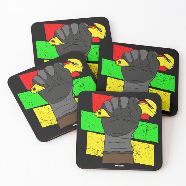 Item preview, Gloved Fist Coworker Swagazon Associate Black History Month designed and sold by Swagazon.