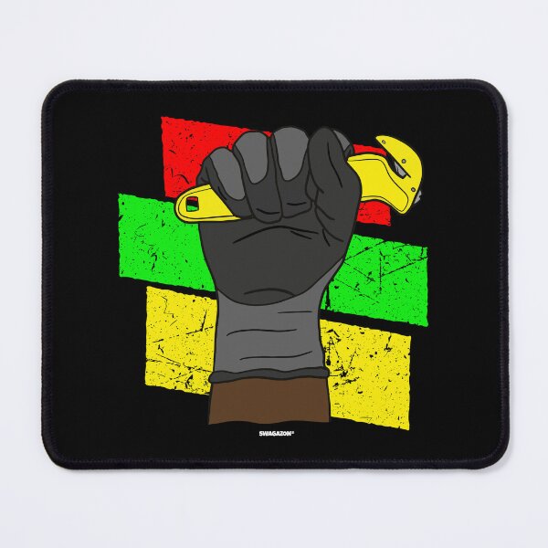 Item preview, Gloved Fist Coworker Swagazon Associate Black History Month designed and sold by Swagazon.